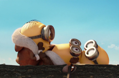 Trio Kevin, Bob dan Stuart Ikut Demo di New York dalam Klip 'Minions'
