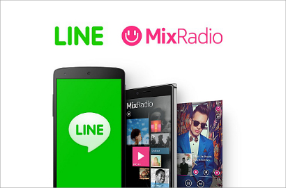 LINE Beli Layanan Streaming Musik 'MixRadio' dari Microsoft