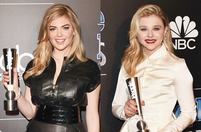 Kate Upton, Chloe Moretz Raih Penghargaan People Magazine Awards 2014