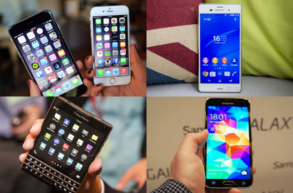 iPhone 6, Xperia Z3 dan Samsung Galaxy S5 di 10 Smartphone Terbaik 2014