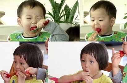 Min Guk Triplet Lomba Makan dengan Choo Sarang di 'Superman is Back'