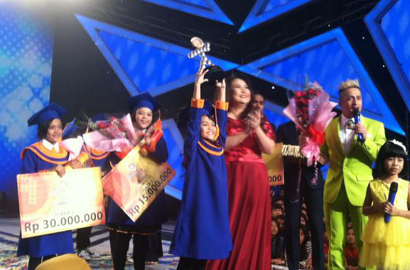 Kirana Asal Purwakarta Jadi Juara 'La Academia Junior Indonesia'