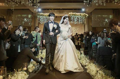 Begini Romantisnya Saat Sungmin SuJu Lamar Kim Sa Eun