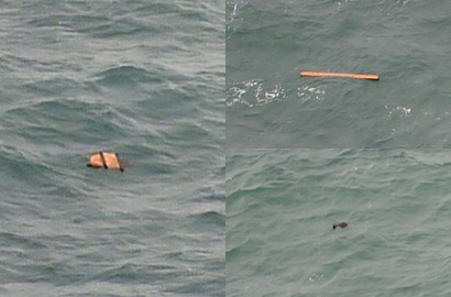 Ditemukan Benda Mirip Mayat Mengapung di Antara Serpihan AirAsia