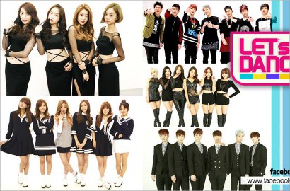 Girl's Day, AOA dan  A Pink Tampil di Video Spesial 'Lets Dance' 1theK