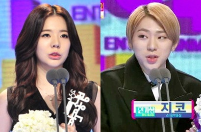 Sunny SNSD Abaikan Zico di MBC Entertainment Awards Jadi Sorotan Netter