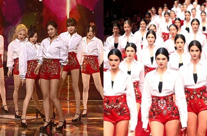 SNSD Ternyata Pakai Kostum Dolce&Gabbana di KBS Music Festival