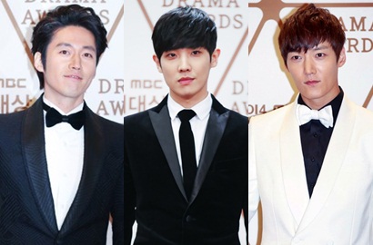 Ini 3 Aktor Paling Menarik di Red Carpet MBC Drama Award 2014