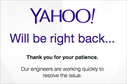 Gara-Gara Bing, Mesin Pencari Yahoo! Sempat Down