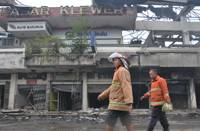 Kebakaran Pasar Klewer Dipastikan Murni Korsleting Listrik