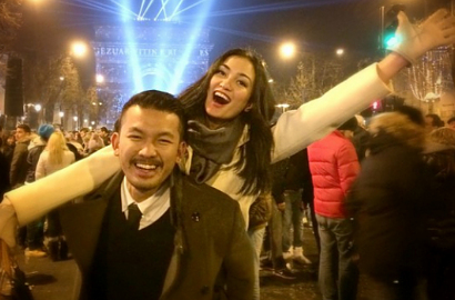 Intip Behind The Scene Film 'Cinta Selamanya' di Paris