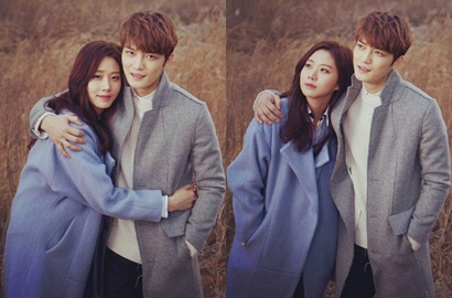 Jaejoong JYJ Foto Seru-Seruan dengan Goo Sung Hee Syuting 'Spy'