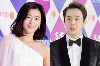 Jun Ji Hyun 'Tertipu' Candaan Yoochun JYJ di SBS Drama Awards