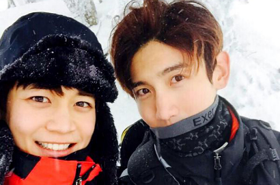 Tahun Baru Naik Gunung, Minho SHINee dan Changmin TVXQ Digoda Pengantin Baru