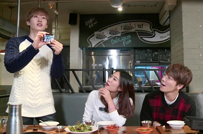 Donghae Keceplosan Tinggi Badan Eunhyuk di 'Guest House'