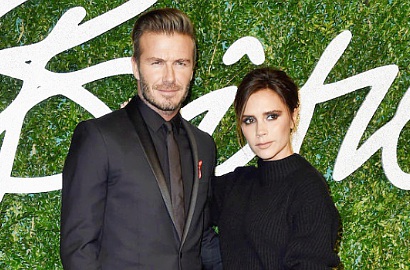 Harmonisnya David dan Victoria Beckham Foto Bareng Sang Anak