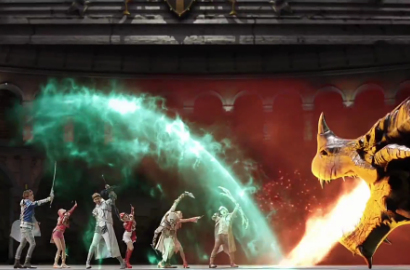 Kerennya Changmin TVXQ Cs Lawan Naga di Trailer Musikal Hologram 'School OZ'