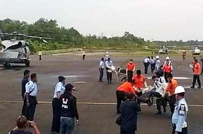 Kurangi Bau, Kantung Jenazah Korban AirAsia QZ8501 Berlapis Tiga