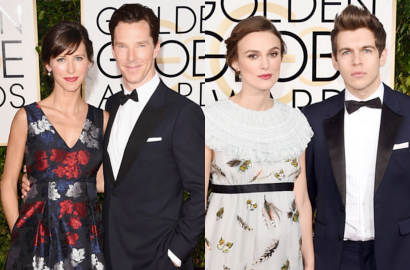 Ini Perut Hamil Keira Knightley dan Tunangan Benedict di Golden Globe