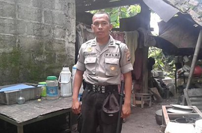 Bripda Taufik, Polisi Asal Yogya yang Tinggal di Bekas Kandang Sapi