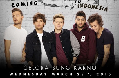 Tiket Konser One Direction di Jakarta Masih Tersedia