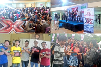 Peserta Tanpa Tangan dan Kaki Ikuti Audisi 'X Factor' di Surabaya