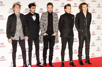 Masuk Brit Awards 2015, One Direction Jadi Trending Dunia