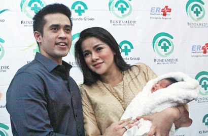 Cantiknya Nama Anak Perempuan Olla Ramlan dan Aufar