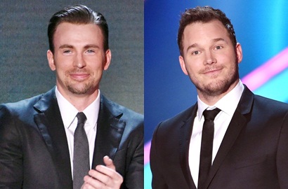 Dua Superhero Chris Evans dan Chris Pratt Bertarung di Twitter