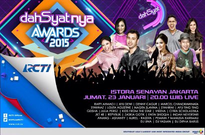 Dimeriahkan Syahrini Cs, Dahsyatnya Awards 2015 Usung Tema Ala Disko