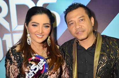 Ashanty dan Anang Kaget Bisa Menang di Dahsyatnya Awards 2015