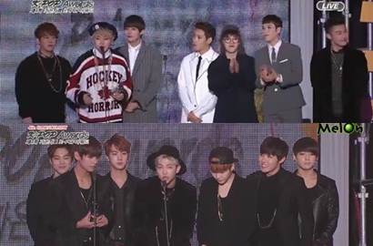 BTS dan Block B Buka Gaon Awards 2015 dengan Sabet Trofi Ini