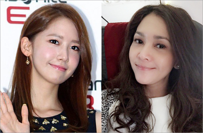 Maia Estianty dan Yoona SNSD Ternyata 'Kembar'