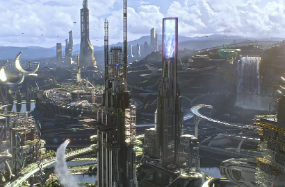 Intip Kota Modern Tersembunyi di 'Tomorrowland'