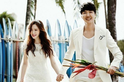 Yoon Sang Hyun-Maybee Ciuman di Foto Pre-Wedding di Hawaii