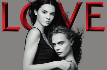 Tak Mau Kalah dari Kim Kardashian, Kendall Jenner Ikut Pamer Payudara