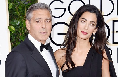 George Clooney Rayakan Ultah Amal Alamuddin dengan Makan Malam
