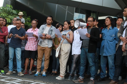 Skandal Korupsi, Insan Perfilman Indonesia Demo Kementrian Pariwisata