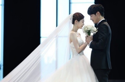 Resmi Jadi Suami Istri, Ini Foto Pernikahan Yoon Sang Hyun dan Maybee
