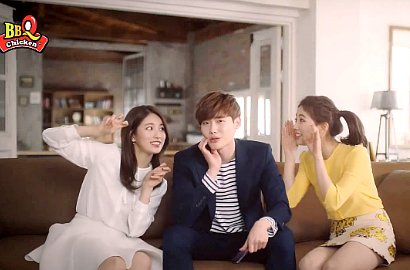 Intip Dua Suzy Goda Lee Jong Suk di Iklan Ayam