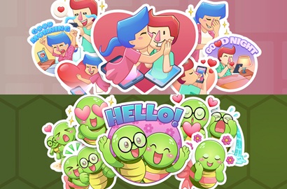 Path Rilis Stiker Karya Desainer Bandung di Hari Valentine