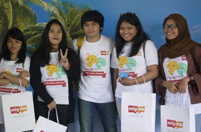 Calvin Jeremy Rayakan Valentine Bersama Fans