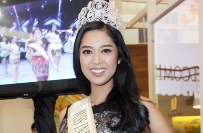 Maria Rahajeng Siap Lepas Mahkota di Miss Indonesia 2015