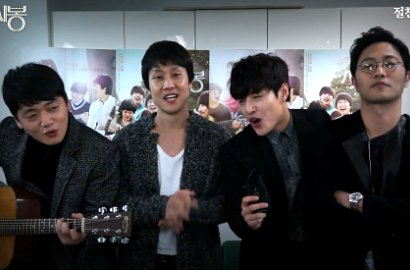 Kang Ha Neul dan Pemain 'C'est Si Bon' Nyanyi Lagu Tahun Baru Untuk Fans