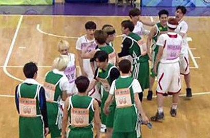 Tim Jinwoon Kalahkan Kangin cs di Final Basket 'Idol Star Athletics Championship'