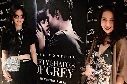 Nia Ramadhani Terbang ke Singapura Demi Nonton 'Fifty Shades of Grey'