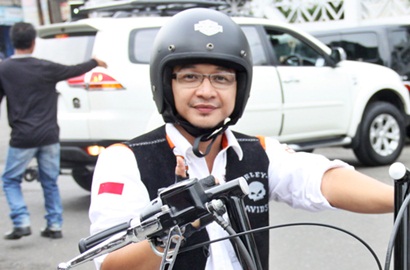 Hobi Motor, Pasha Ungu Jadi Ikon Bogor Bike Week 2015