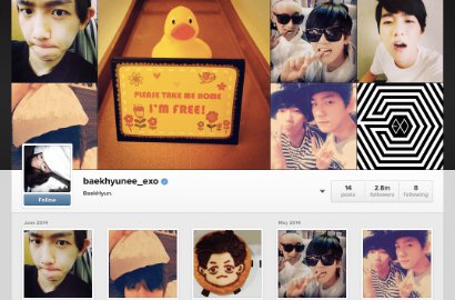 Baekhyun Kembali 'Follow' Member EXO di Instagram