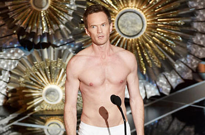 Hampir Telanjang, Neil Patrick Harris Guncang Panggung Oscar 2015