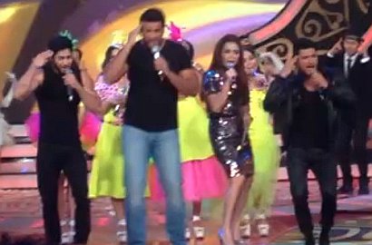 Vin Rana cs Bergoyang 'Pusing Pala Barbie' di 'Bolly Star Vaganza'